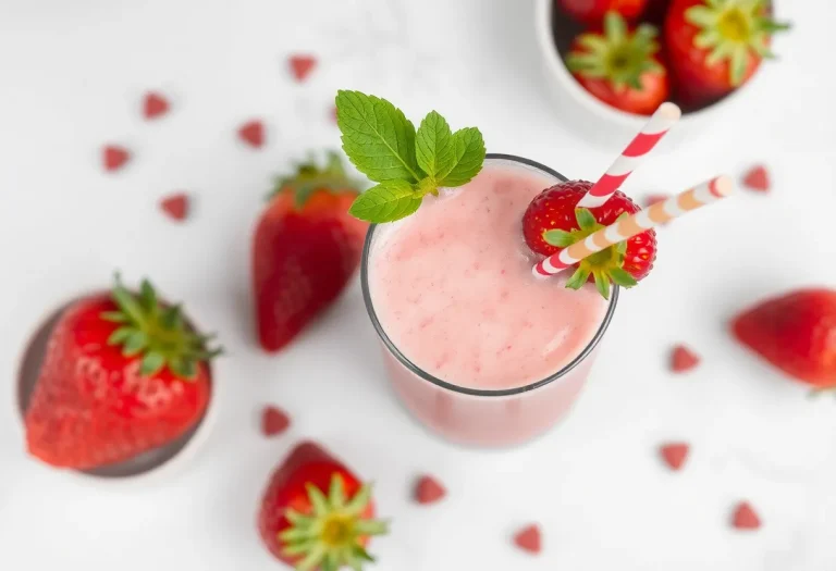 The Strawberry Smoothie That’ll Make Your Morning Less Miserable