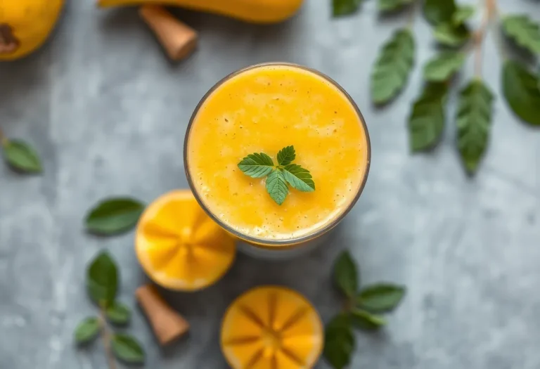 Turmeric Mango Smoothie