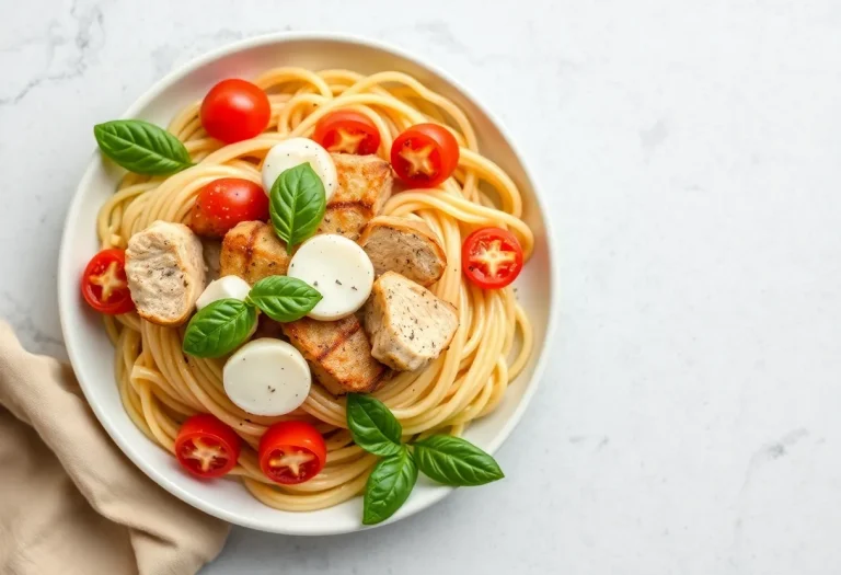Chicken Caprese Pasta: The Lazy Gourmet’s Dream Meal