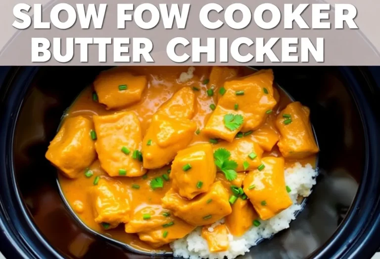 Slow Cooker Butter Chicken: The Lazy Person’s Ticket to Flavortown